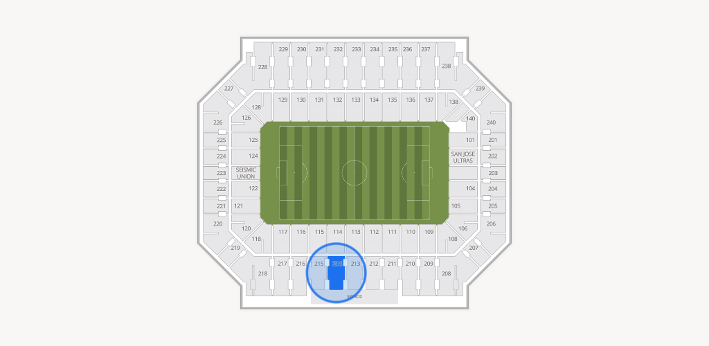 Stanford Stadium Seating Chart