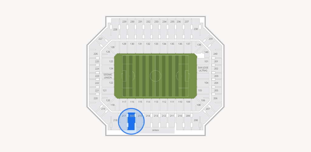 Stanford Stadium Seating Chart