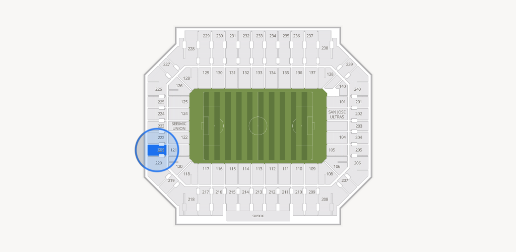 Stanford Stadium Seating Chart