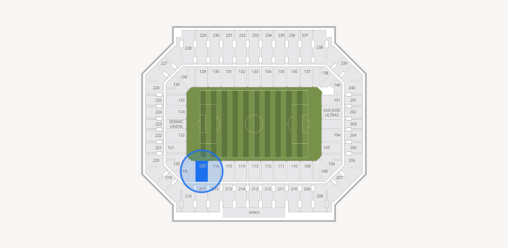 Stanford Stadium Seating Chart