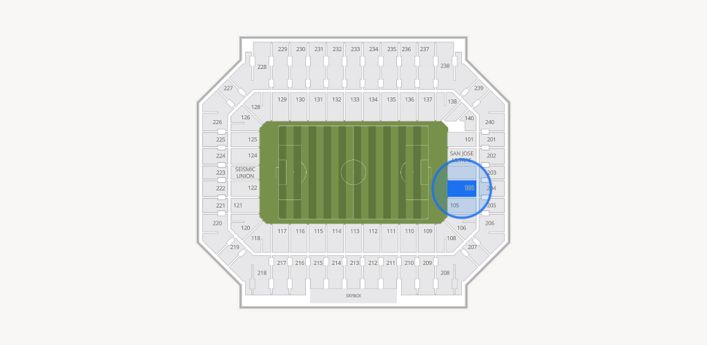 Stanford Stadium Seating Chart