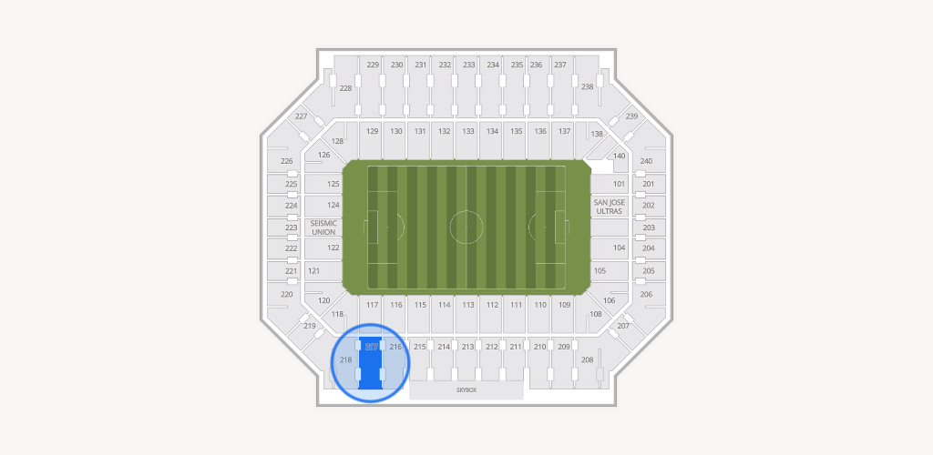 Stanford Stadium Seating Chart
