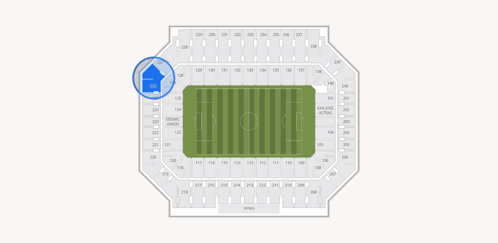 Stanford Stadium Seating Chart