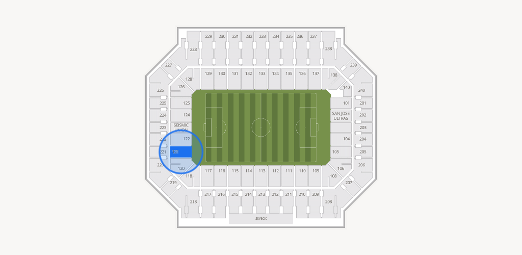 Stanford Stadium Seating Chart