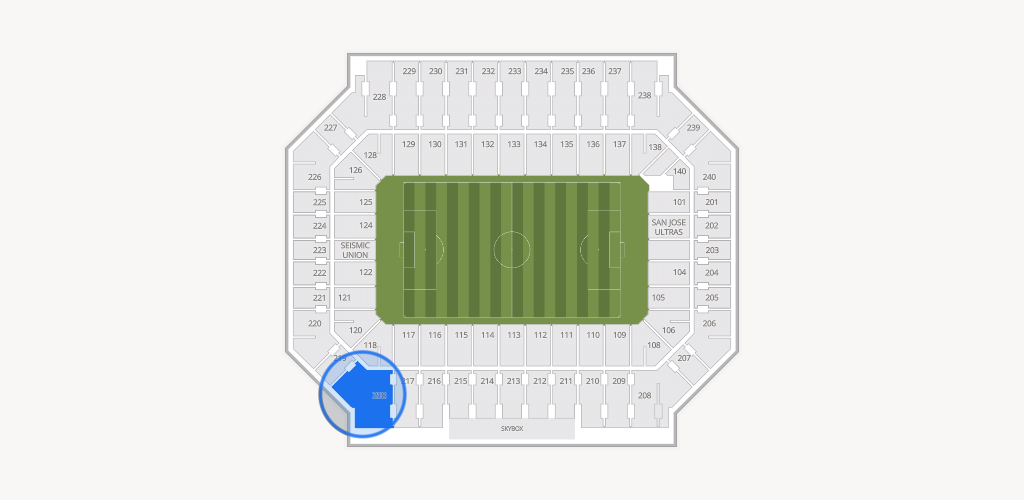 Stanford Stadium Seating Chart