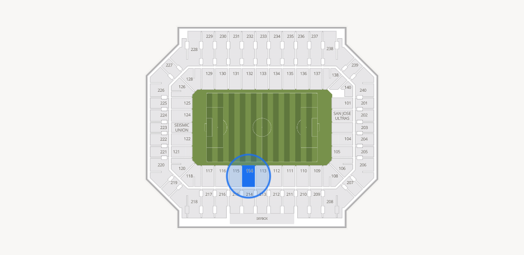 Stanford Stadium Seating Chart