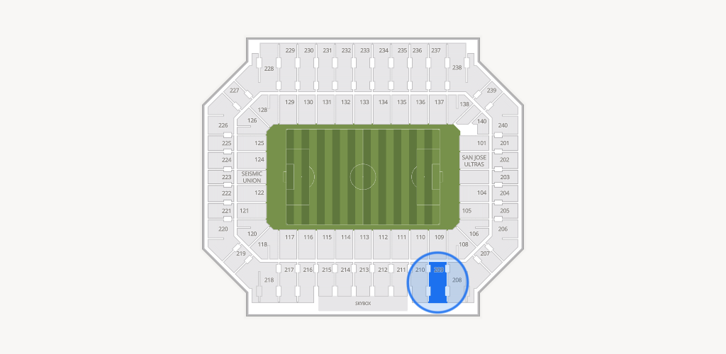 Stanford Stadium Seating Chart