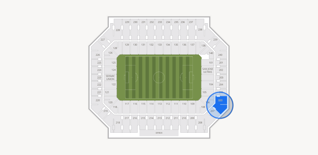 Stanford Stadium Seating Chart