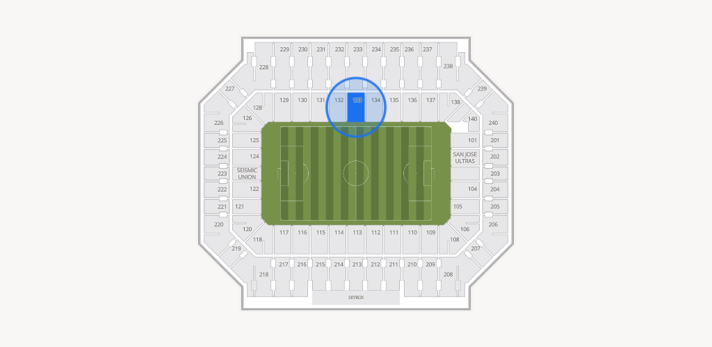 Stanford Stadium Seating Chart