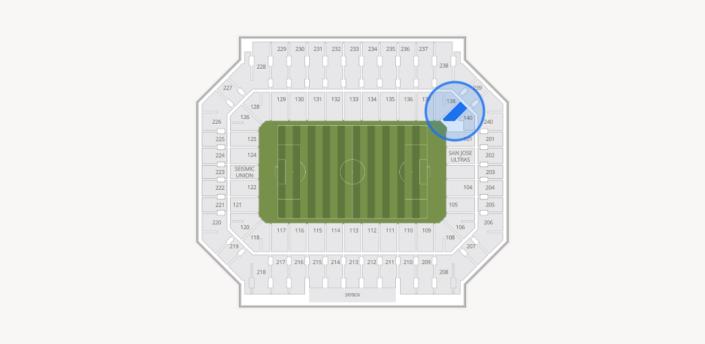 Stanford Stadium Seating Chart
