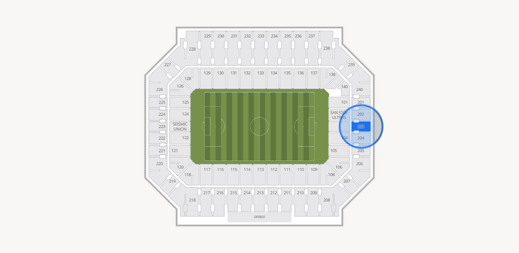 Stanford Stadium Seating Chart