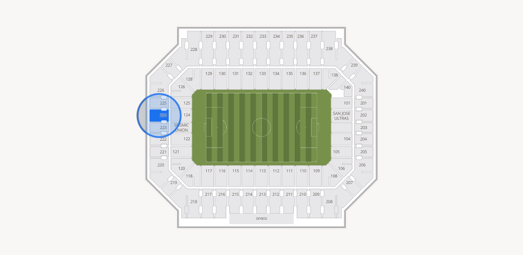 Stanford Stadium Seating Chart