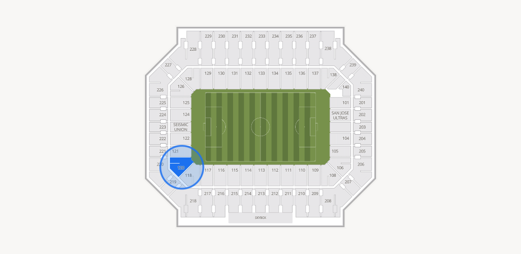 Stanford Stadium Seating Chart