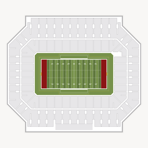 Stanford Stadium seating chart