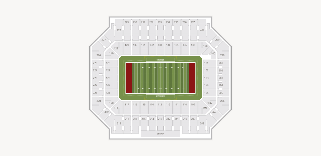 Stanford Stadium Seating Chart