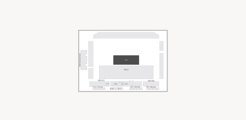 Starlight Stadium Seating Chart
