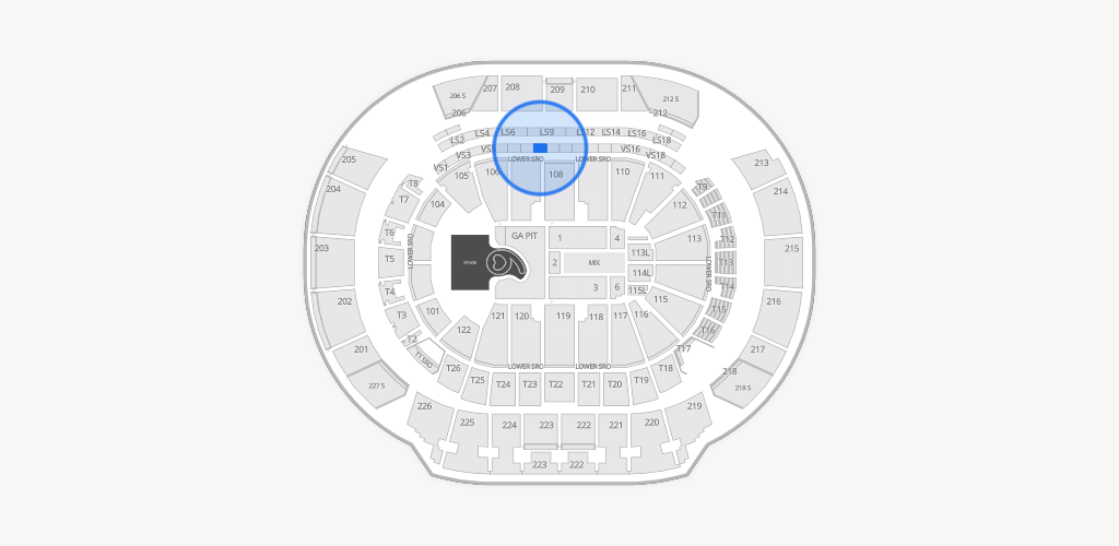 State Farm Arena Seating Chart