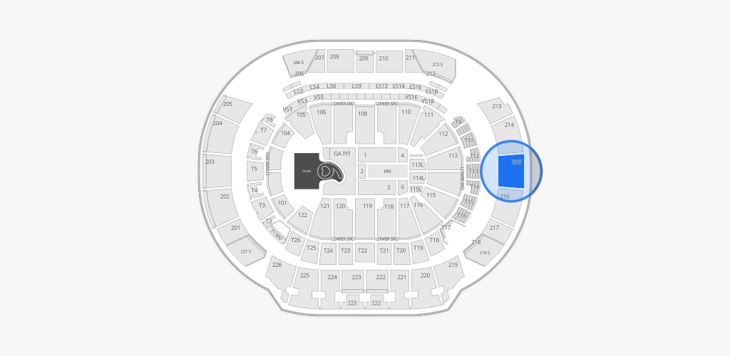 State Farm Arena Seating Chart