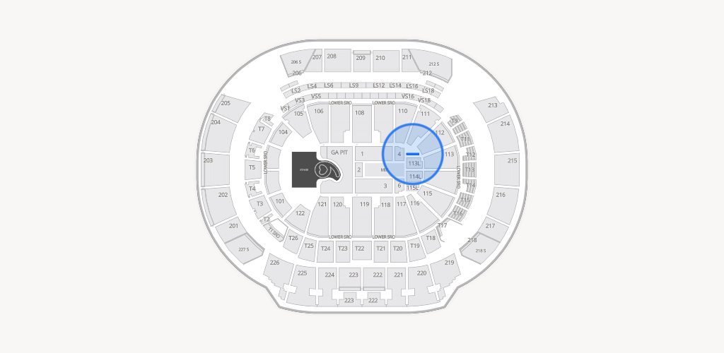 State Farm Arena Seating Chart