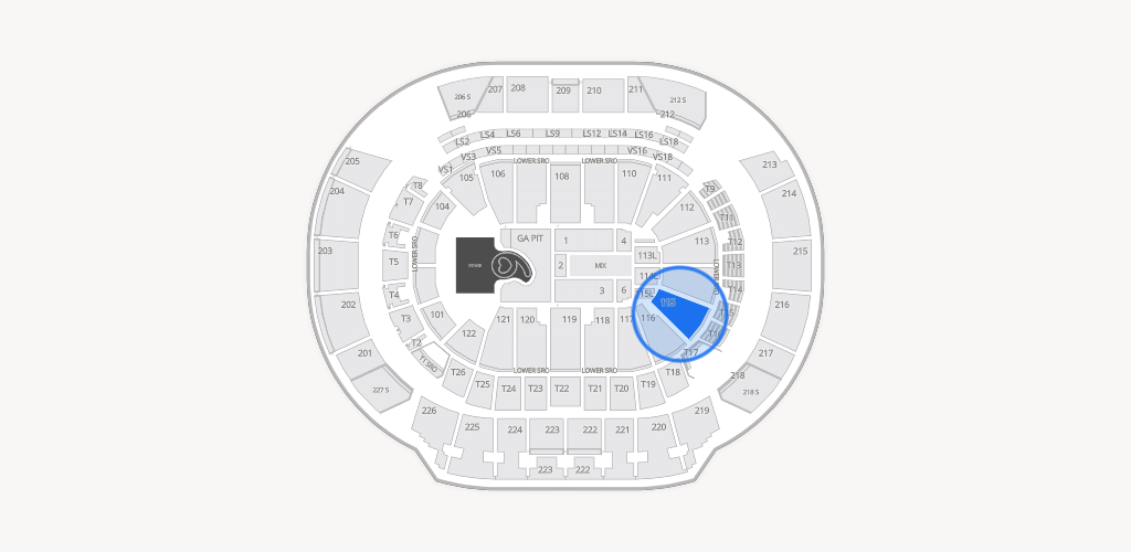 State Farm Arena Seating Chart