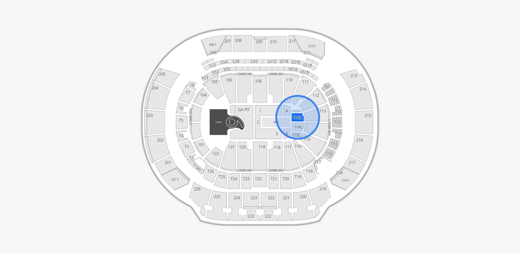State Farm Arena Seating Chart