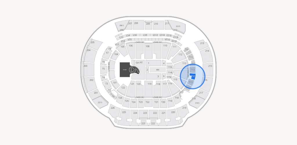 State Farm Arena Seating Chart