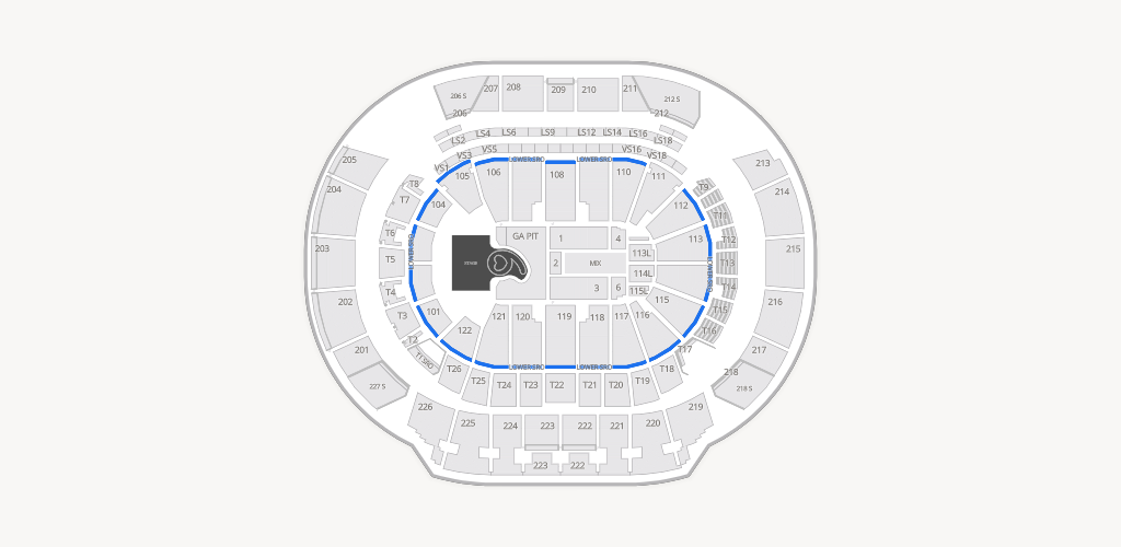 State Farm Arena Seating Chart