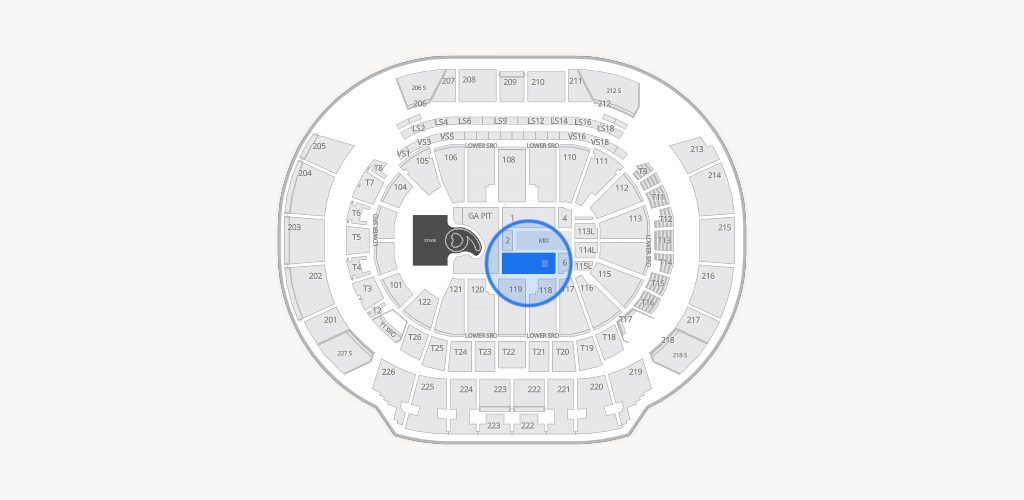 State Farm Arena Seating Chart