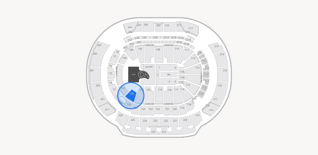 State Farm Arena Seating Chart