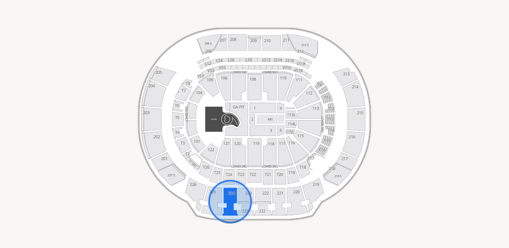 State Farm Arena Seating Chart