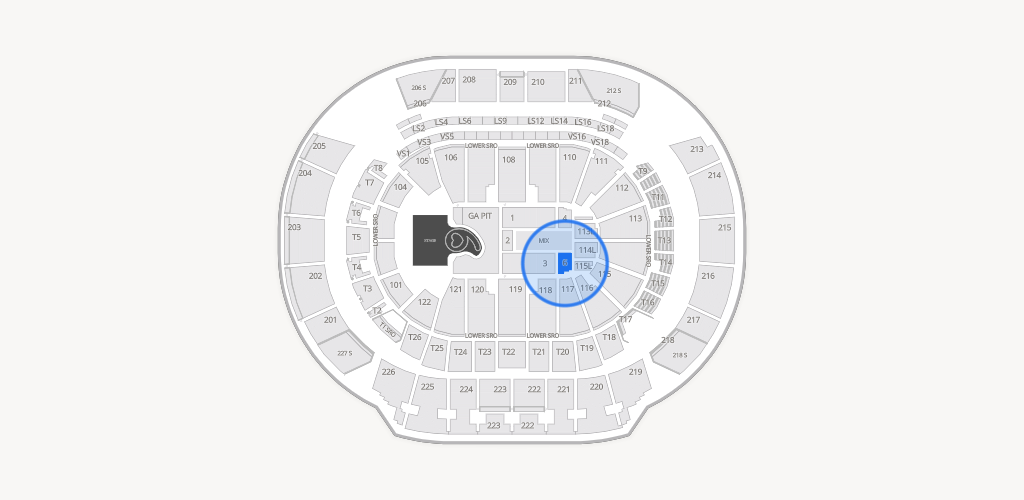 State Farm Arena Seating Chart