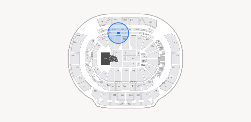 State Farm Arena Seating Chart