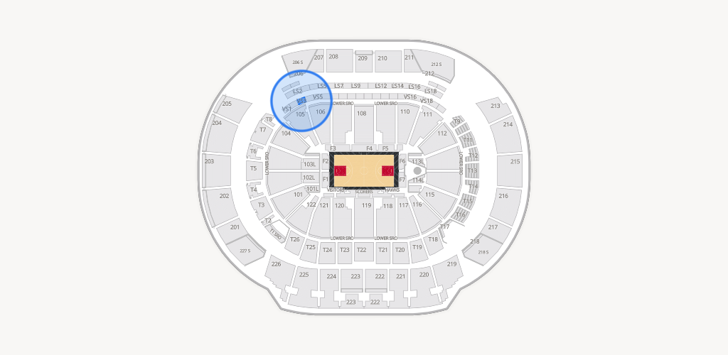 State Farm Arena Seating Chart