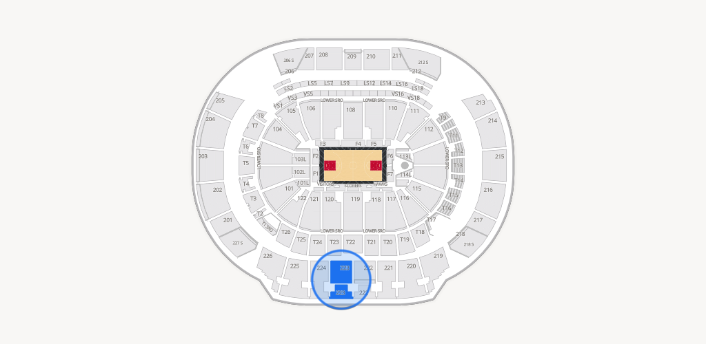 State Farm Arena Seating Chart