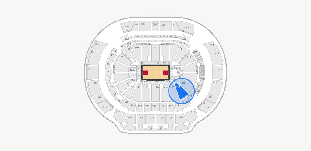 State Farm Arena Seating Chart