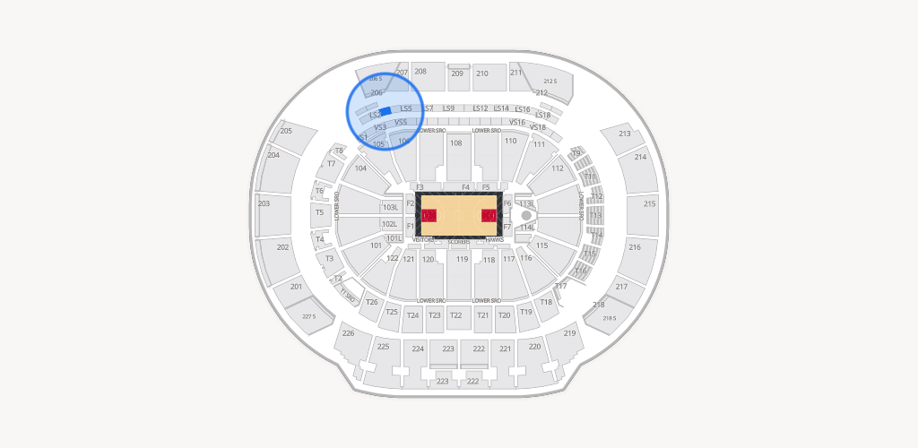 State Farm Arena Seating Chart