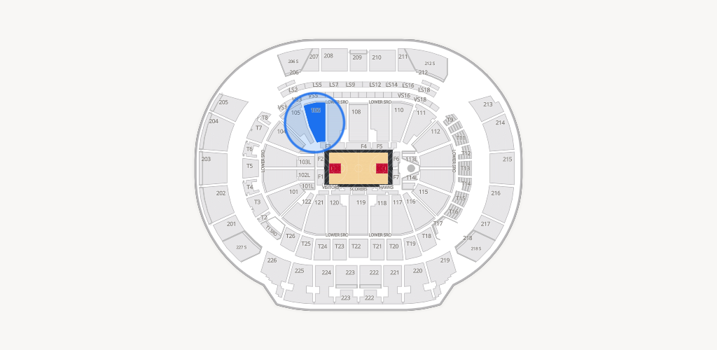 State Farm Arena Seating Chart
