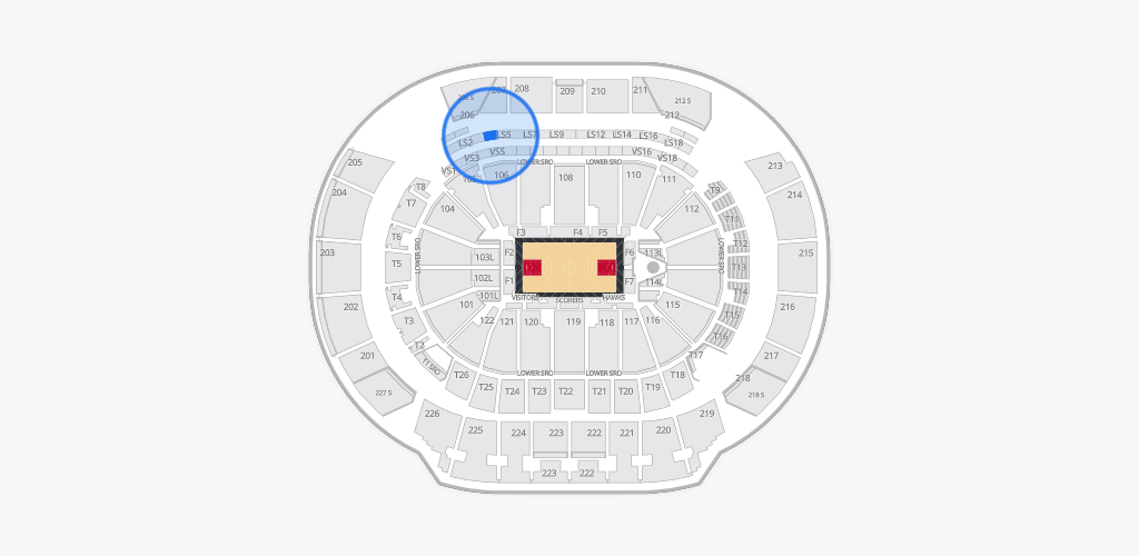 State Farm Arena Seating Chart