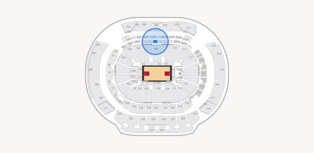 State Farm Arena Seating Chart