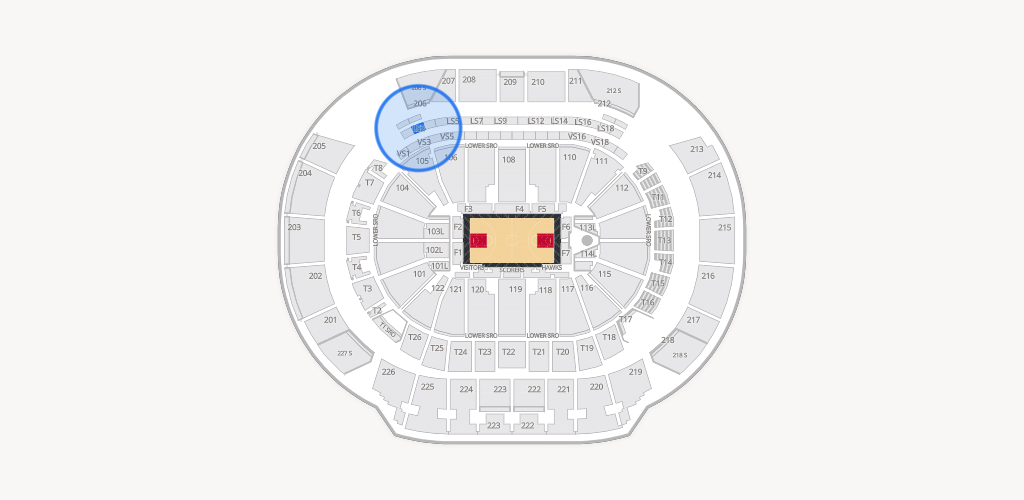 State Farm Arena Seating Chart