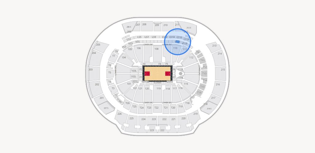State Farm Arena Seating Chart