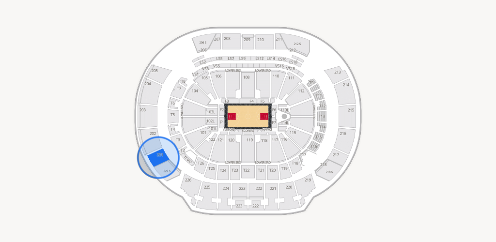 State Farm Arena Seating Chart