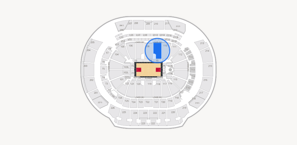 State Farm Arena Seating Chart