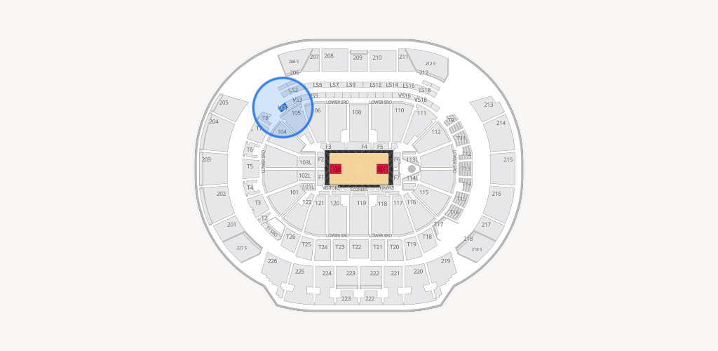 State Farm Arena Seating Chart