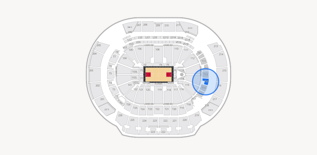 State Farm Arena Seating Chart