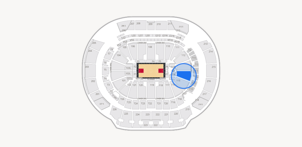 State Farm Arena Seating Chart