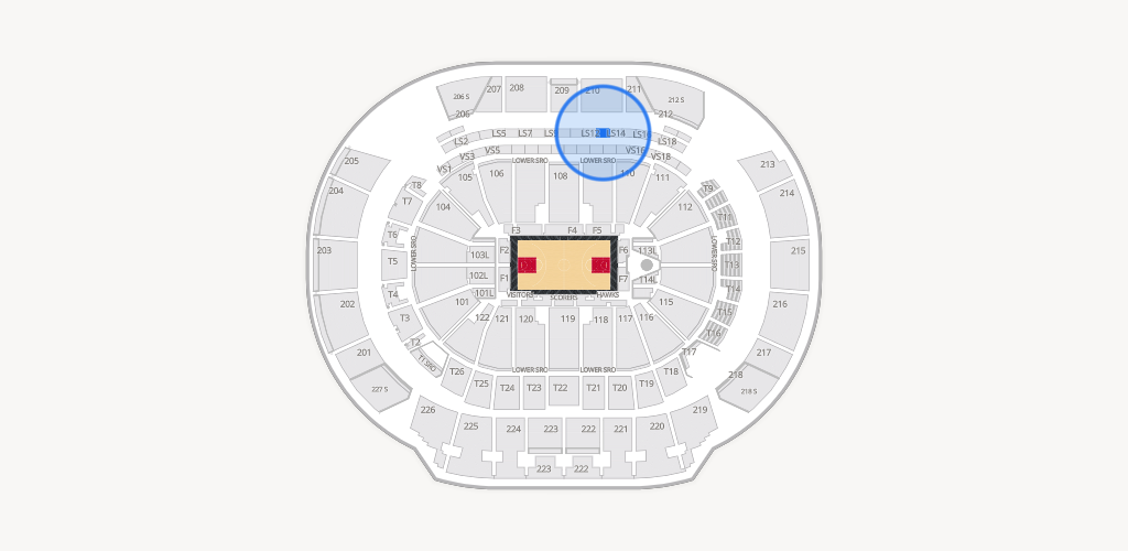 State Farm Arena Seating Chart