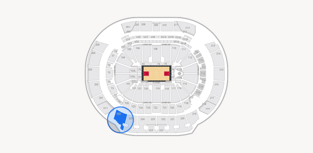 State Farm Arena Seating Chart