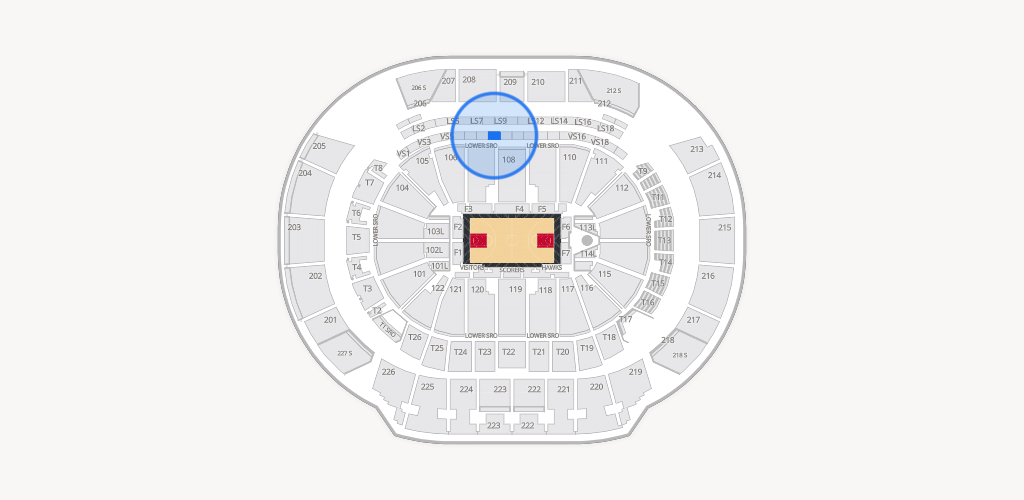 State Farm Arena Seating Chart