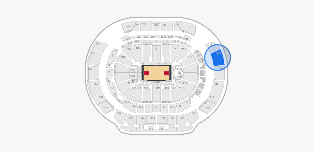 State Farm Arena Seating Chart